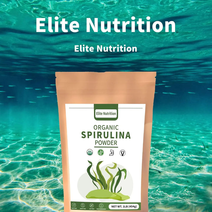 Polvo De Espirulina Orgánica Alto En Proteínas Energizante C - Imagen 2