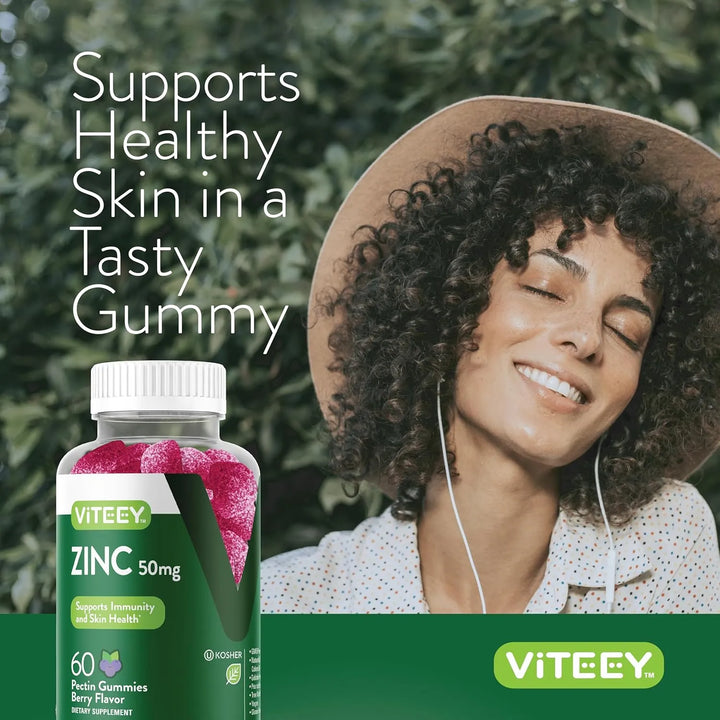 Gomitas De Zinc 50 Mg Sabor Intenso Para Adultos Y Adolescen - Imagen 6