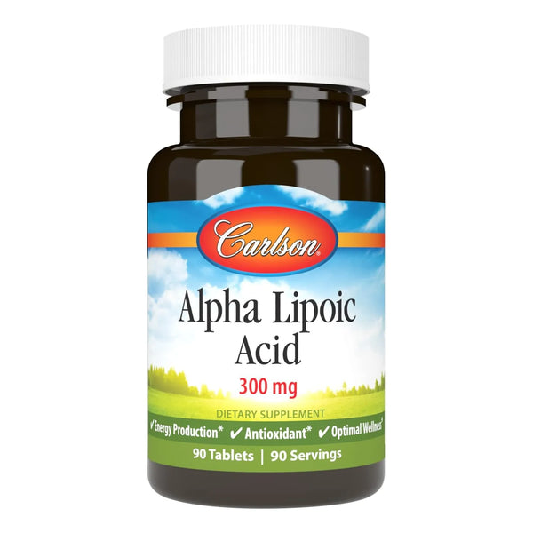 Ácido Alfa Lipoico 300 Mg Potencia Energía 90 Tabletas - Imagen 1