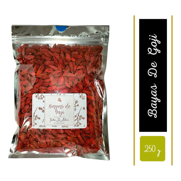 Goji Bayas Berries 250gr (1/2 Libra) - Frutos Secos Natural - Imagen 2