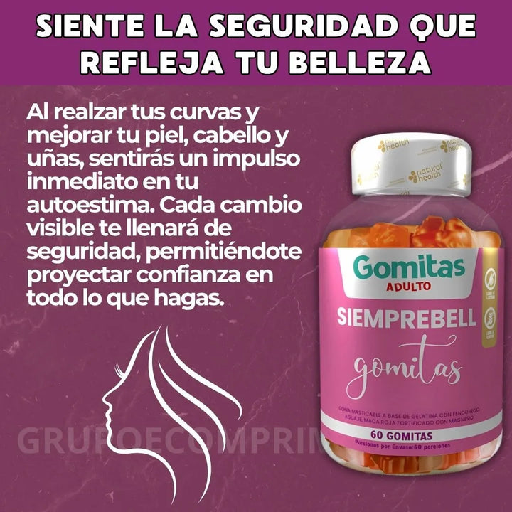 Gomitas Bbl Aguaje Maca Fenogre Frutal - Imagen 7