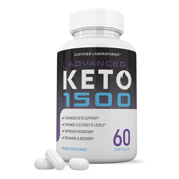 Cápsulas Avanzadas Keto 1500 1275mg Con Vinagre De Sidra De - Imagen 1