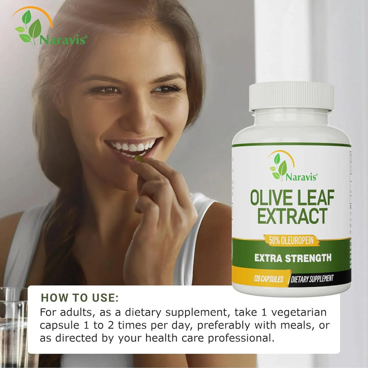 Extracto De Hoja De Olivo Con 50% Oleuropeína Para 120 Días - Imagen 4