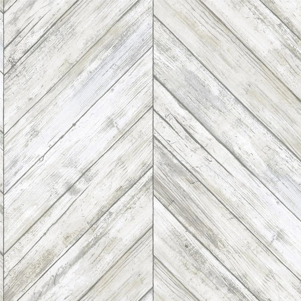 Papel Pintado Autoadhesivo Tablas Madera Espiga Blanca 1 Rollo 28 18 Pies Cuadrados