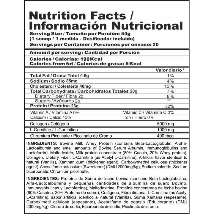 Bipro Lite, Proteína Bipro Lite - Imagen 2