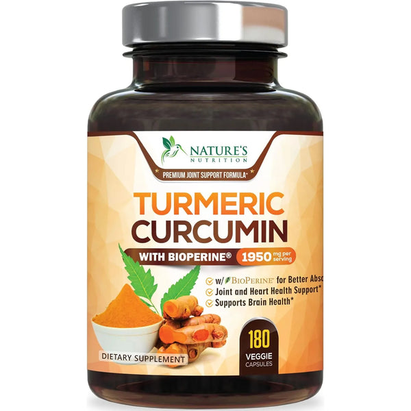 Cúrcuma En Polvo Máxima Potencia 95% Curcuminoides 1.8 Gramo - Imagen 1