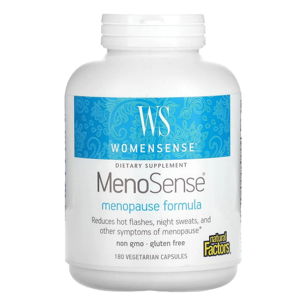Capsulas Naturales Alivio Menopausia WomenSense MenoSense 180 Unid Vegano Sin OMG