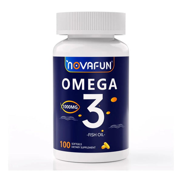 Aceite De Pescado Omega 3 1000 Mg Con Epa Y Dha Suplemento Para Corazon Y Cerebro