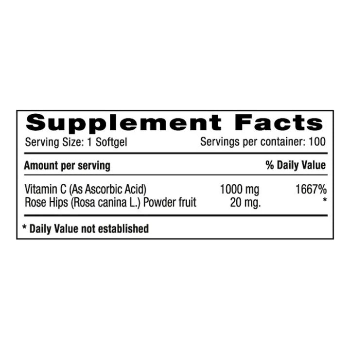 Vitamina C 1000mg Vitamin C  - Imagen 2