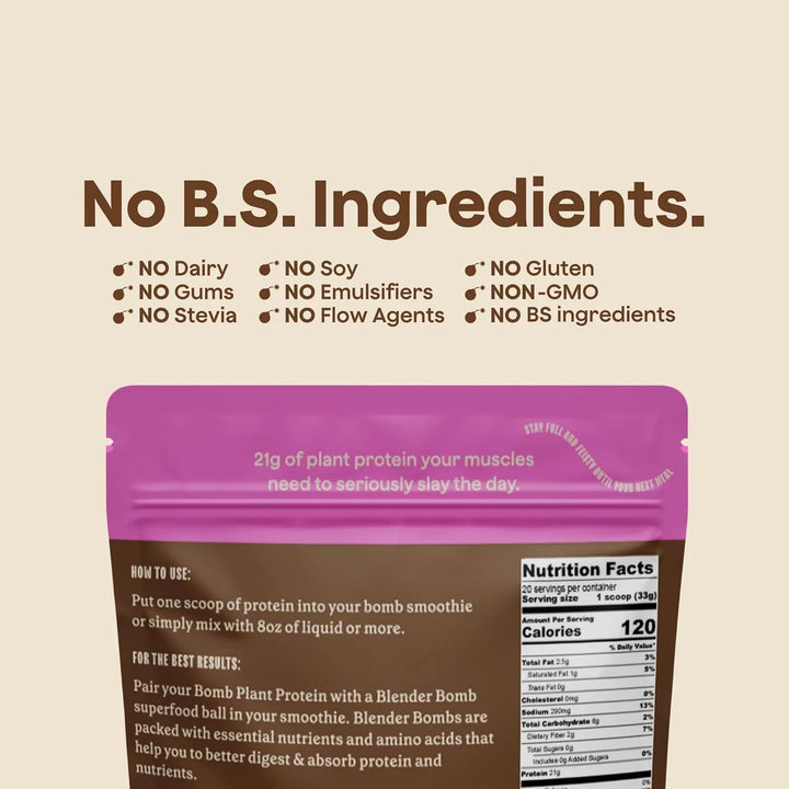 Bolas Energéticas De Proteína Sabor Chocolate Energía Instan - Imagen 5
