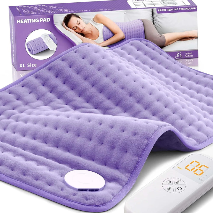 Almohadilla Térmica Xl Calor Ajustable Para Dolores Muscular - Imagen 8