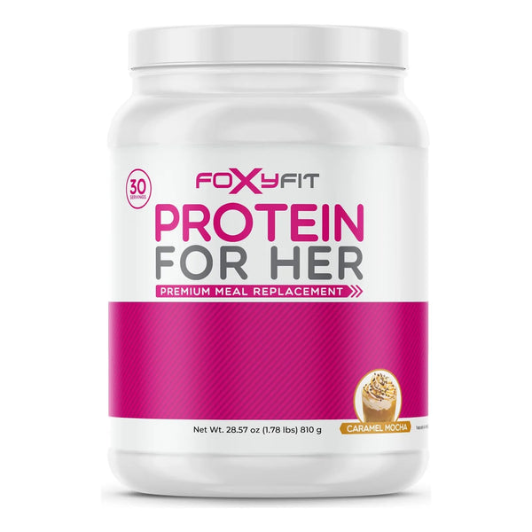 Proteína En Polvo Sabor Caramelo Moca Con Cla Y Biotina Para - Imagen 1
