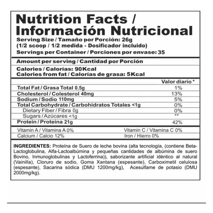 Proteina Bipro Classic 2 Libras - Imagen 2