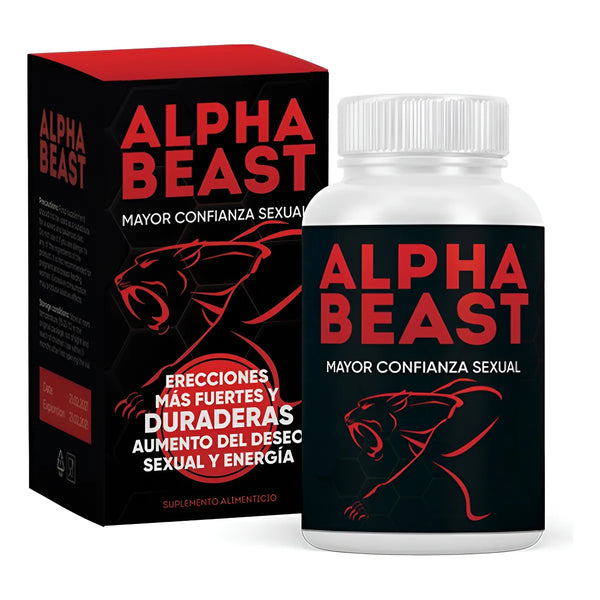 Alphabeast: Suplemento Para La Libido Masculina Sin Sabor - Imagen 1