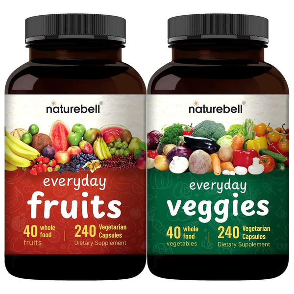 Cápsulas Vegetarianas De Frutas Y Verduras 480 Unidades Mezc - Imagen 1