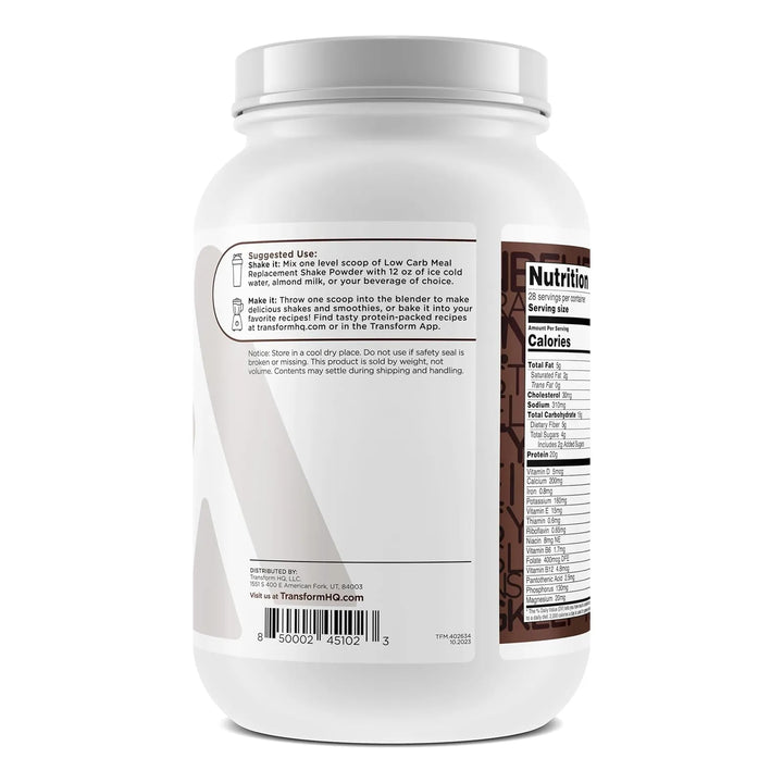 Batido Reemplazo Comida Bajo Carbohidratos Ingredientes Saci - Imagen 3