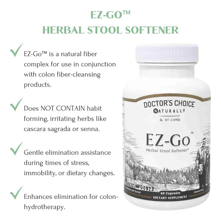 Cápsulas Ez-go Naturales De 60 Unidades Para Bienestar Diari - Imagen 3