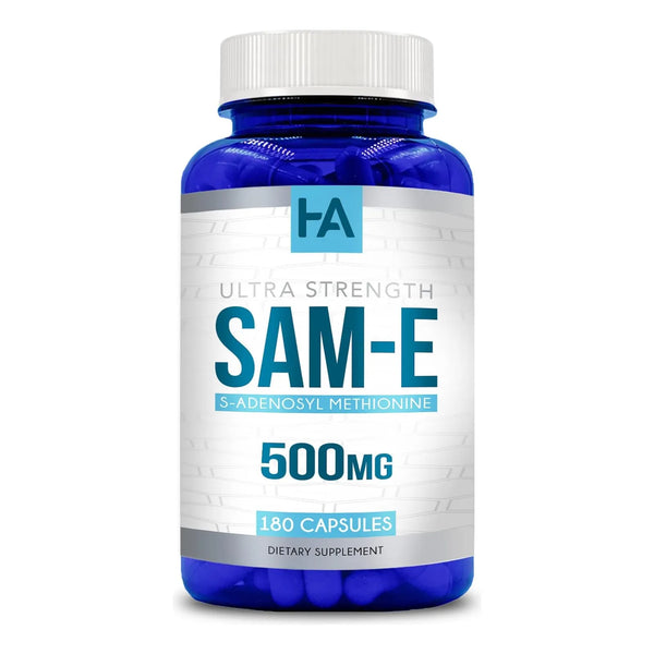 Cápsulas Sam-e 500 Mg 180 Unidades Potenciadoras Del Ánimo Y - Imagen 1