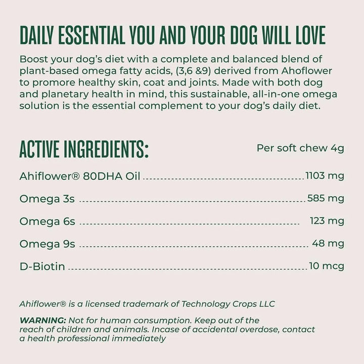 Aceite Omega Ahiflower Para Perros Salud De Piel Pelaje Hues - Imagen 8