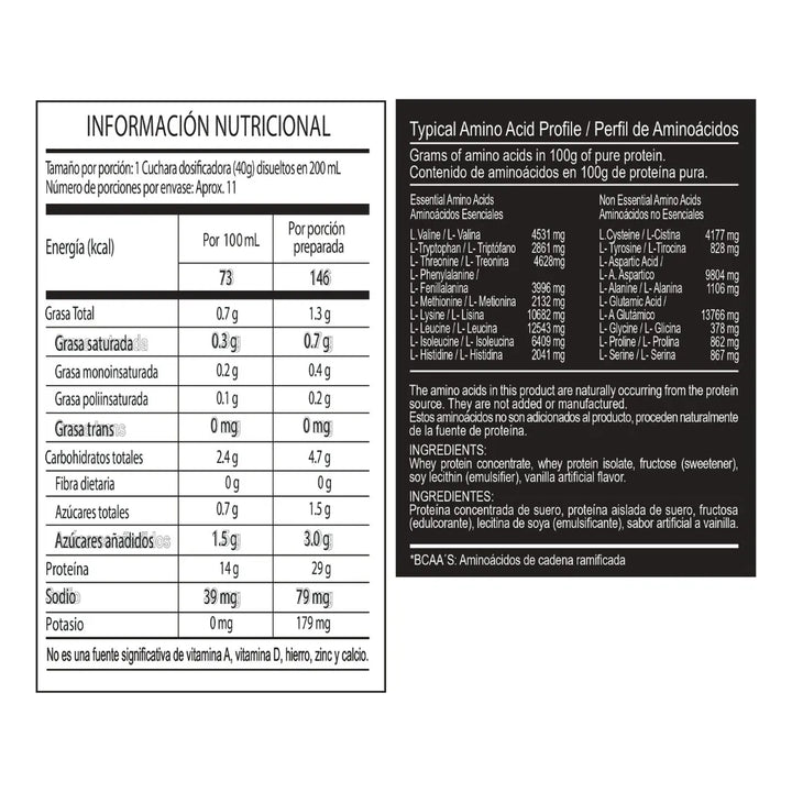 Quicken Whey Protein Bull 454g - Imagen 3