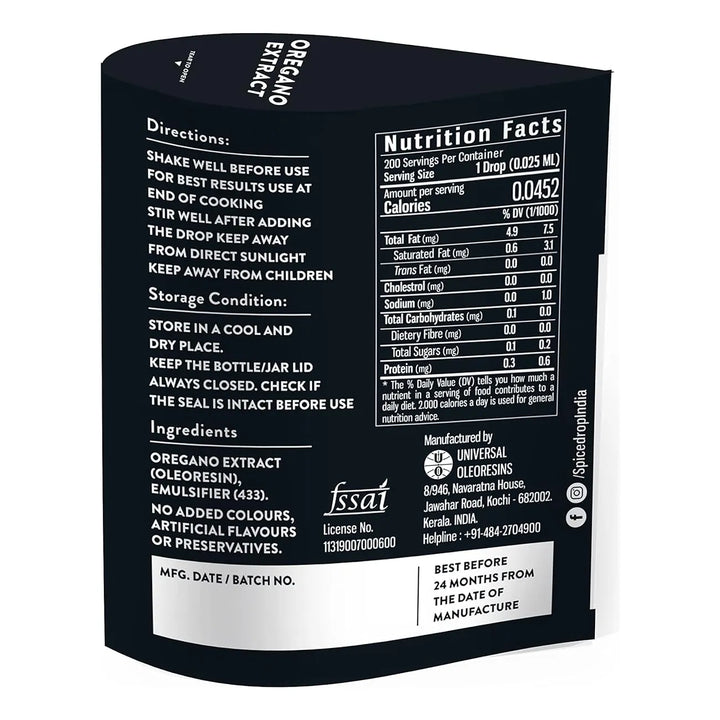 Extracto De Orégano 100% Natural 5 Mililitros Para Sopas Pas - Imagen 2