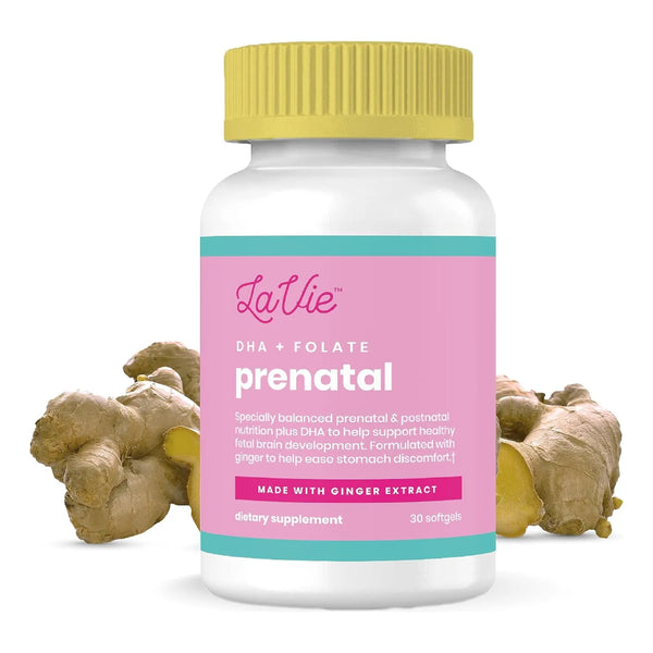 Vitaminas Prenatales Con Jengibre Dha Ácido Fólico Y Hierro - Imagen 1