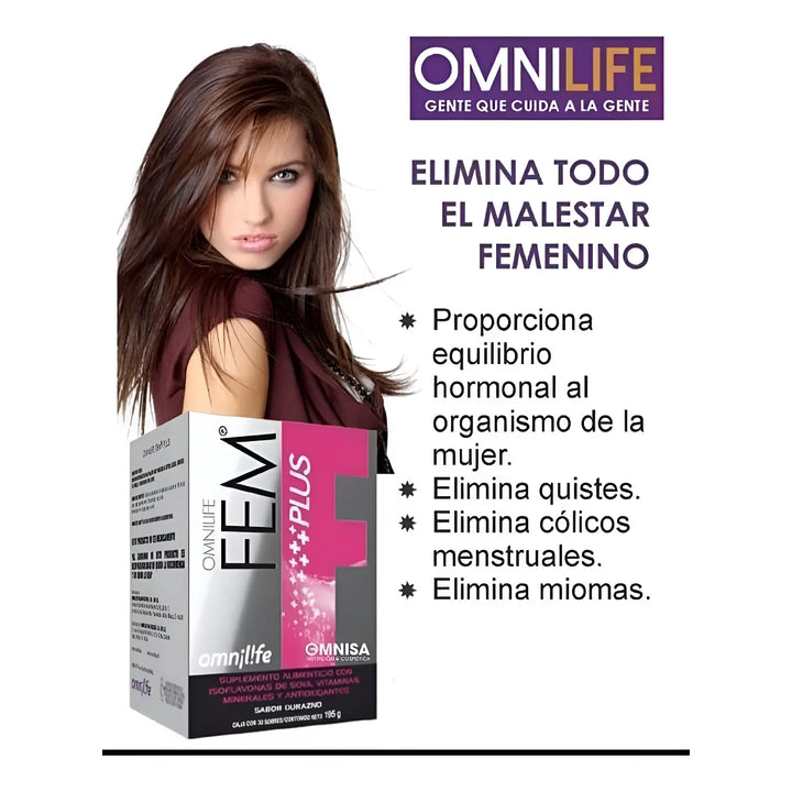 Fem Plus Caja 30 Sobres Durazno - Imagen 2