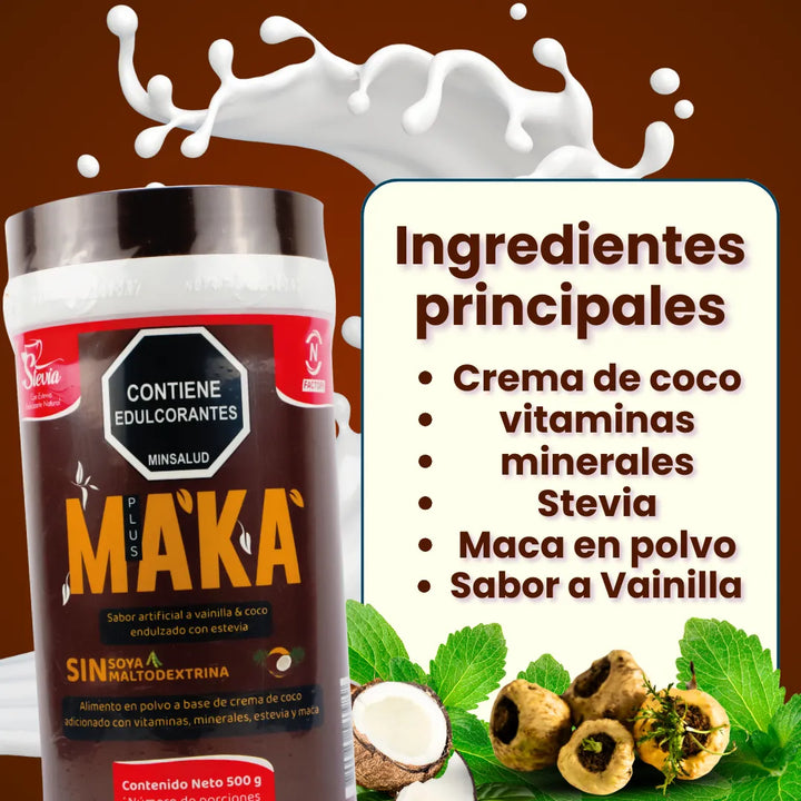 Maka Peruana Negra Plus Nutrition Factory 500g - Imagen 6