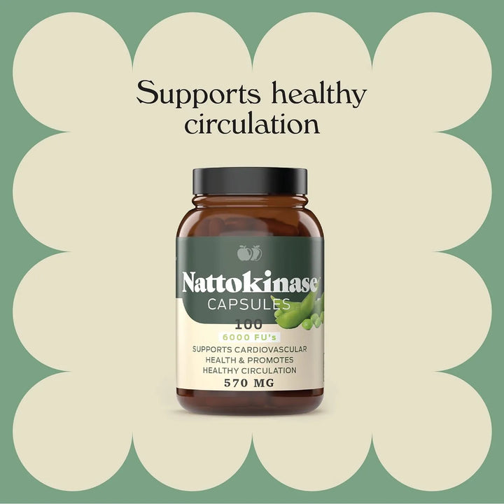 Cápsulas Nattokinase 570 Mg 100 Unidades Apoyo Circulación S - Imagen 3