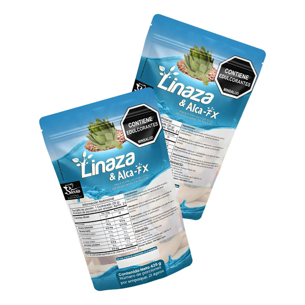 Kit X2 Linaza & Alcachofa Vitaliah Fibra Natural 425g - Imagen 1