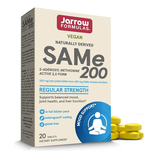 Cápsulas De Sam-e 0.2 G Para Apoyo Emocional Y Bienestar Men - Imagen 1
