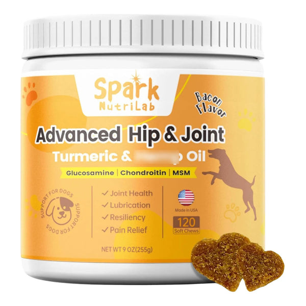 Bocadillos Masticables Corazón Para Perros Con Glucosamina Salud Articular Sabor Tocino