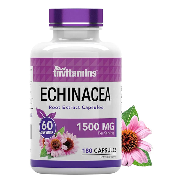 Cápsulas De Equinácea 1500 Mg 180 Cápsulas Apoyo Salud Biene - Imagen 1