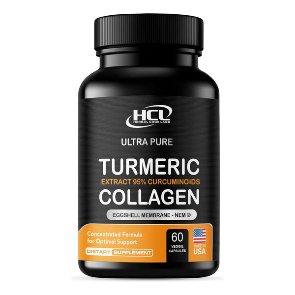 Cápsulas De Curcumina Colágeno Cúrcuma Para Articulaciones D - Imagen 1