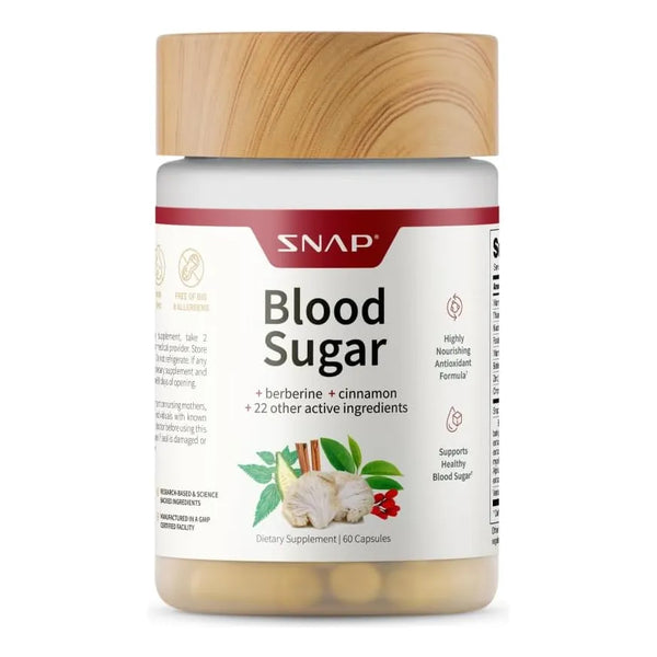 Apoyo Natural Para Glucosa En Sangre Con Berberina Y Canela - Imagen 1