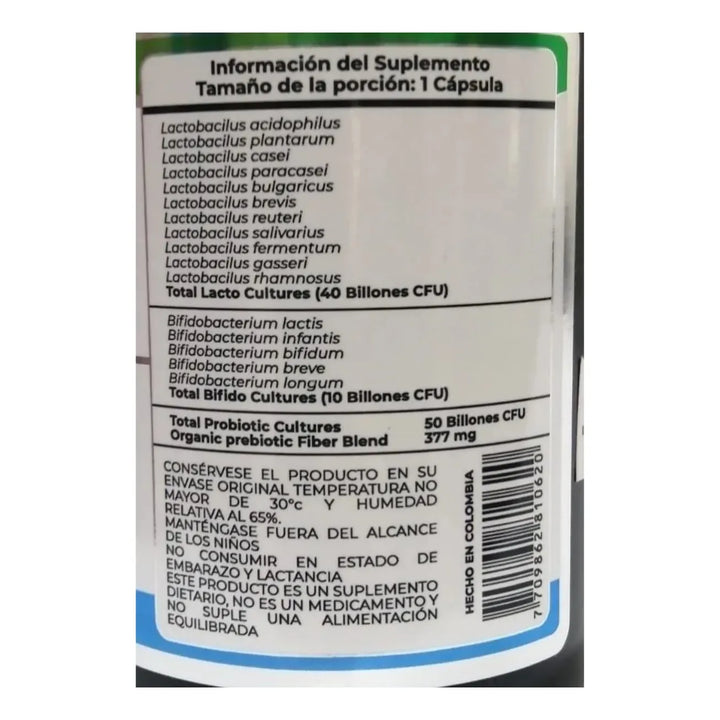 Biotics Probióticos & Prebiótic - Imagen 2