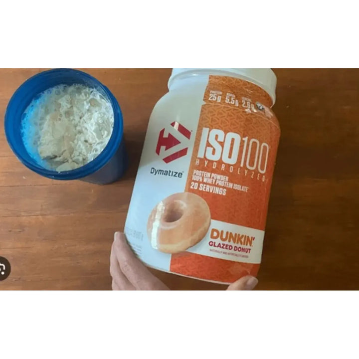 Suplemento Proteína Iso 100 Dymatize Dunkin Donas Glaseadas 20 Porcion ...