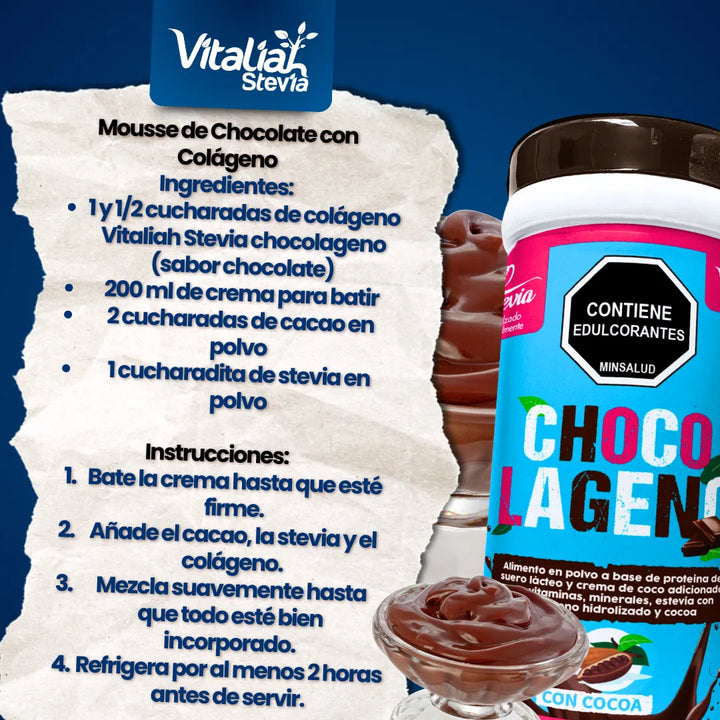 Colágeno Hidrolizado Chocolágeno Vitaliah X3 - Imagen 5