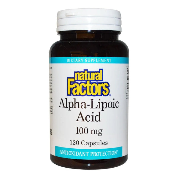 Ácido Alfa Lipoico 100 Mg 120 Cápsulas Naturales Antioxidant - Imagen 1