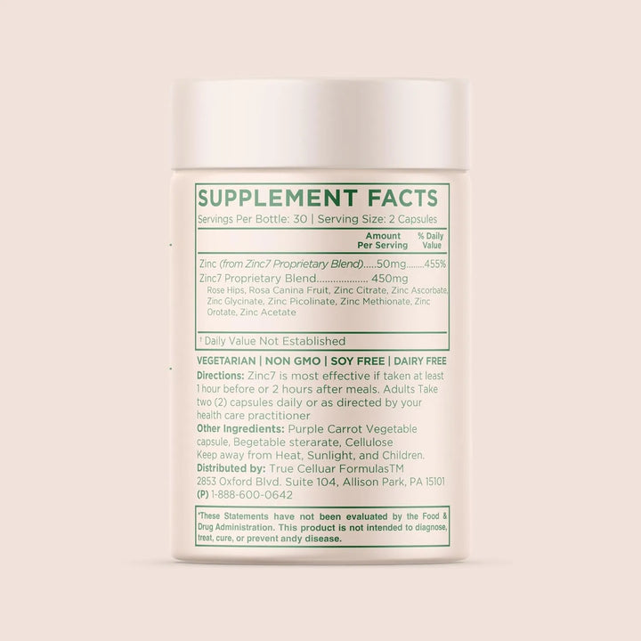 Zinc Multisistema 50 Mg 60 Cápsulas Refuerza Inmunidad Mejor - Imagen 6