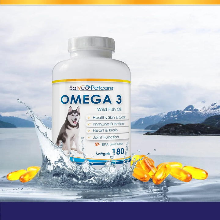 Aceite De Pescado Omega 3 Natural Para Perros Con Epa Y Dha - Imagen 4