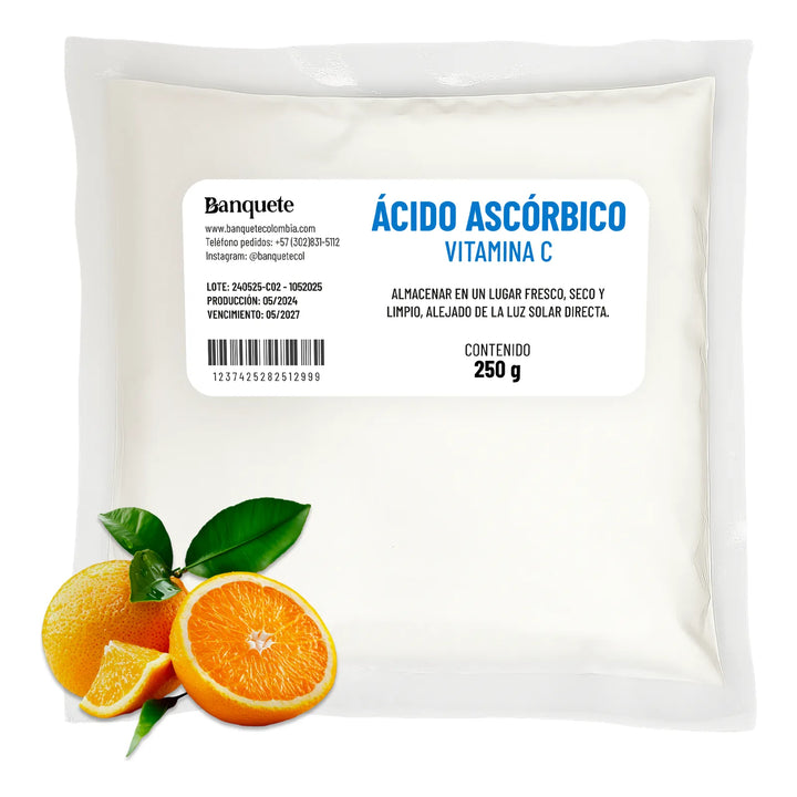 Acido Ascorbico 250gr - Imagen 1