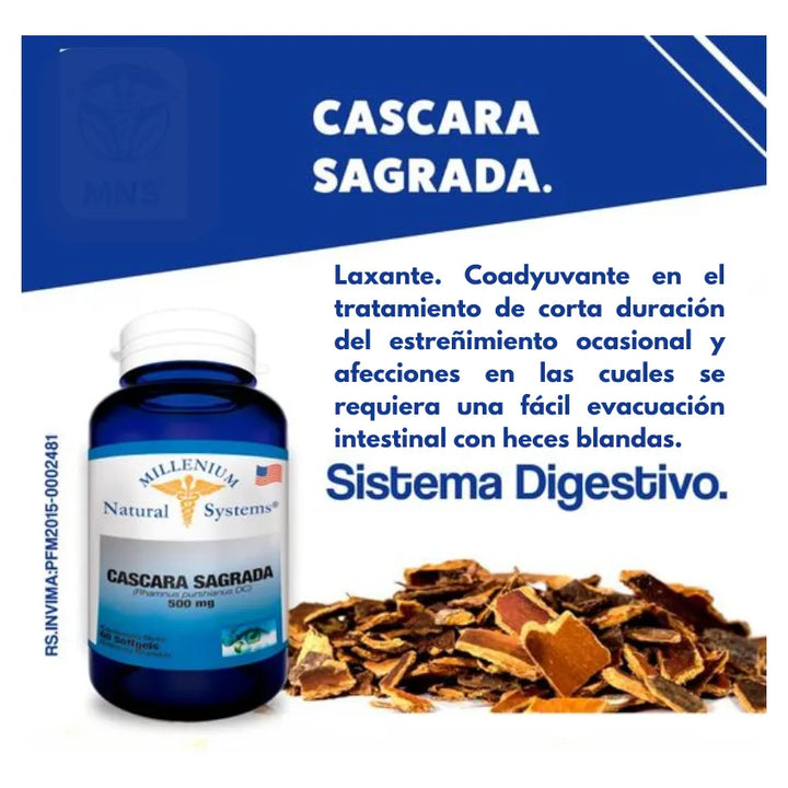 Cascara Sagrada Laxante Natural - Imagen 4