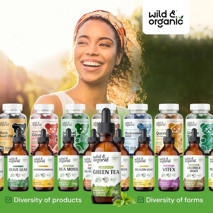 Extracto Líquido De Té Verde Orgánico Antioxidante 60 Ml Con - Imagen 8