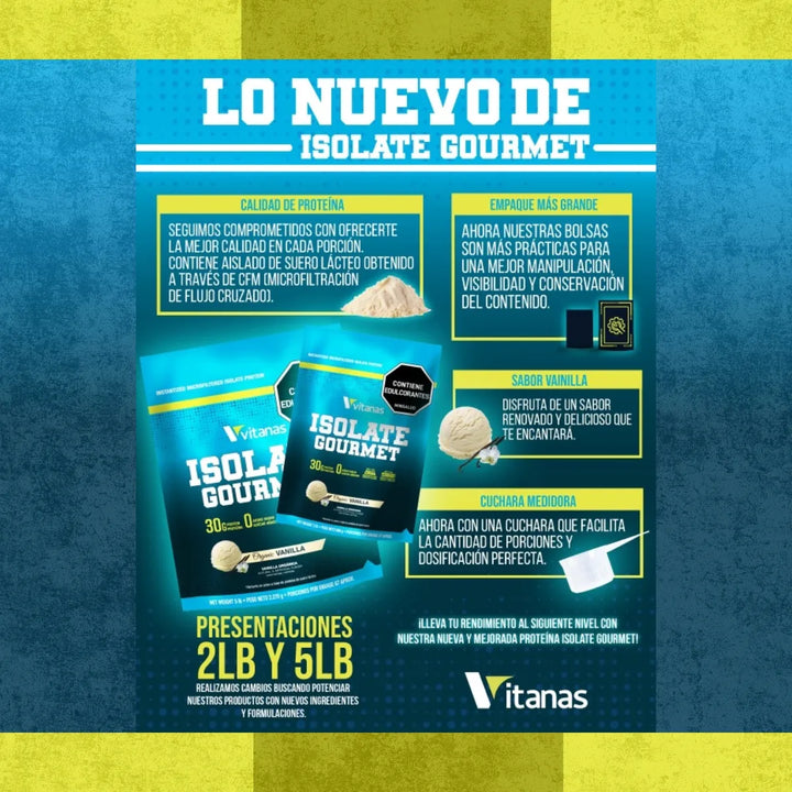 Isolate Gourmet 5 L Vitanas - Imagen 3