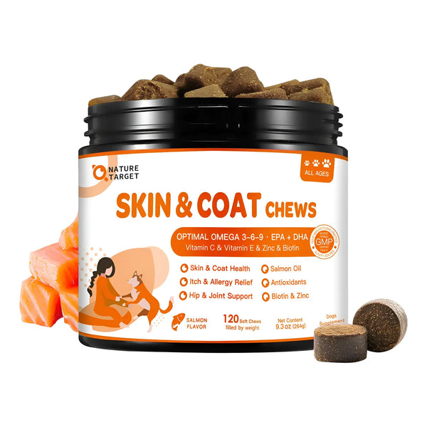 Aceite De Pescado Omega 3 Para Perros Piel Y Pelaje Saludabl - Imagen 1