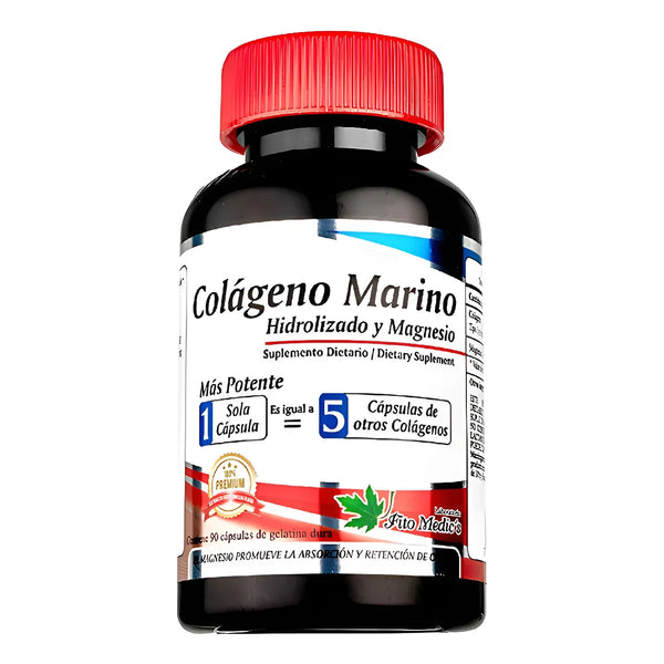 Colageno Marino + Magnesio X 90 Sin Sabor - Imagen 1