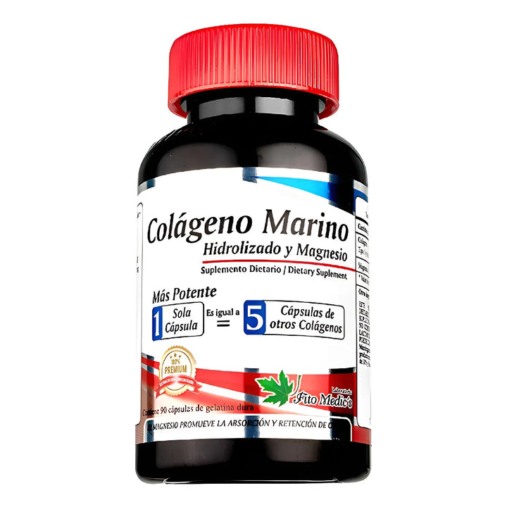 Colageno Marino + Magnesio X 90 Sin Sabor - Imagen 1