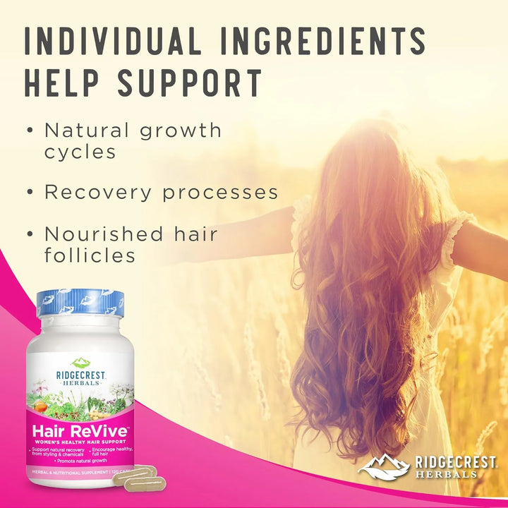 Cápsulas Hair Revive 120 Unidades Soporte Cabello Saludable - Imagen 7