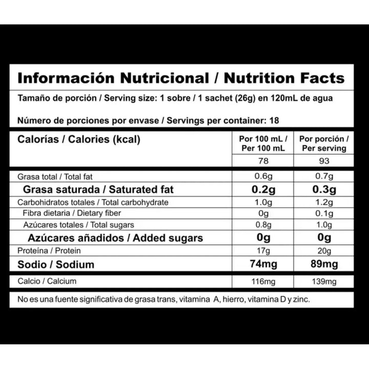 Proteina Bipro Classic 18 Sobre - Imagen 2